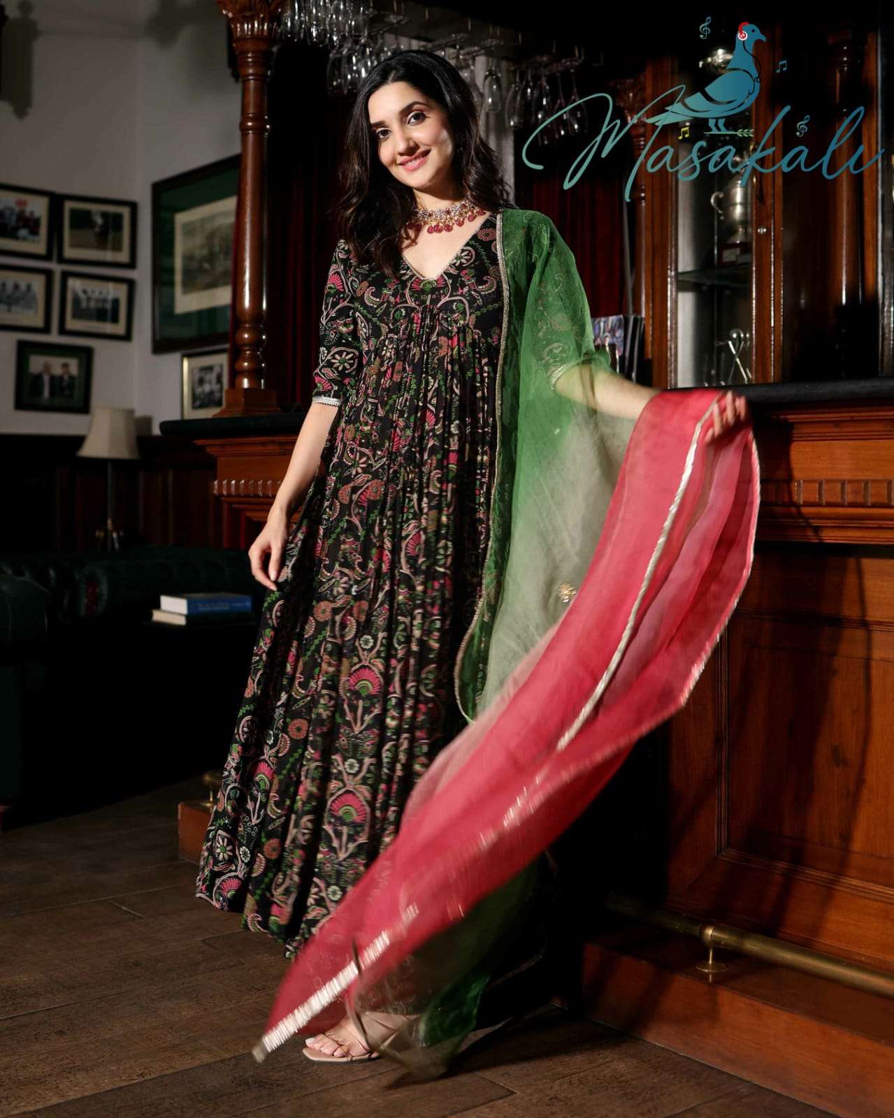 Masakali Vol 4 Printed Flaired Ready Made Collection