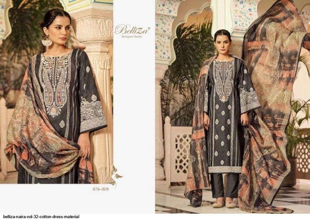 BELLIZA NAIRA VOL 32 COTTON DRESS MATERIAL