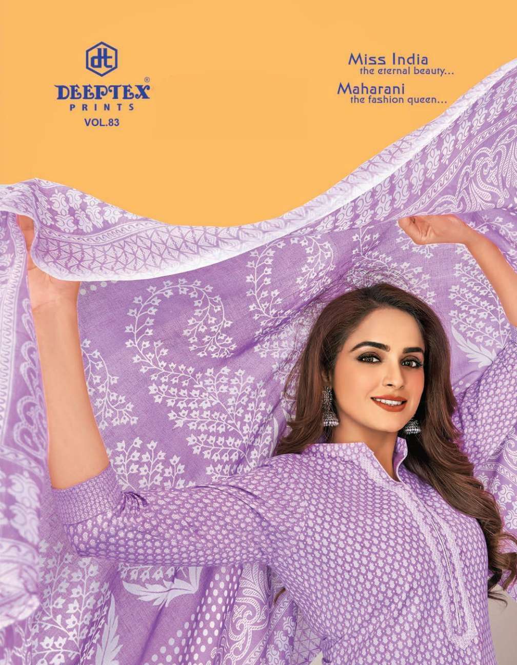 Deeptex Miss India Vol 83 Dress Material at Wholesale Price