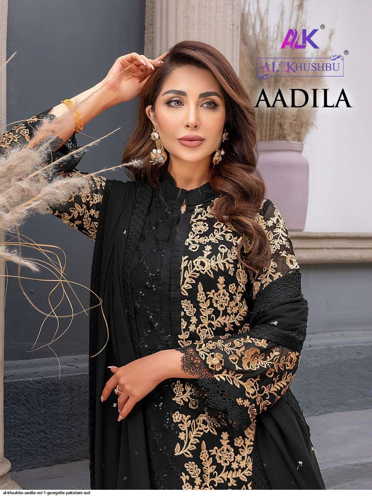 AL KHUSHBU AADILA VOL 1 GEORGETTE PAKISTANI SUIT