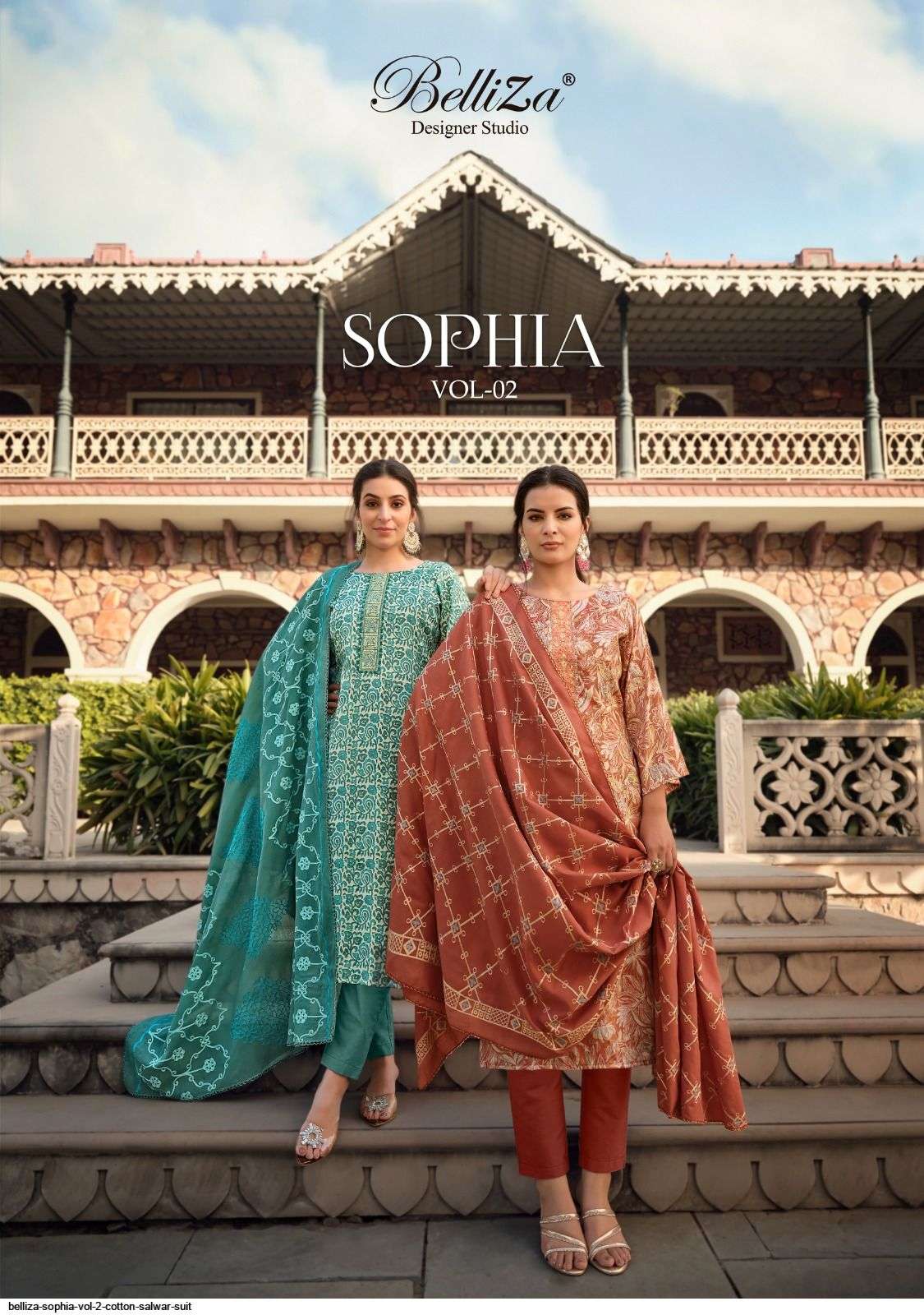 BELLIZA SOPHIA VOL 2 COTTON SALWAR SUIT