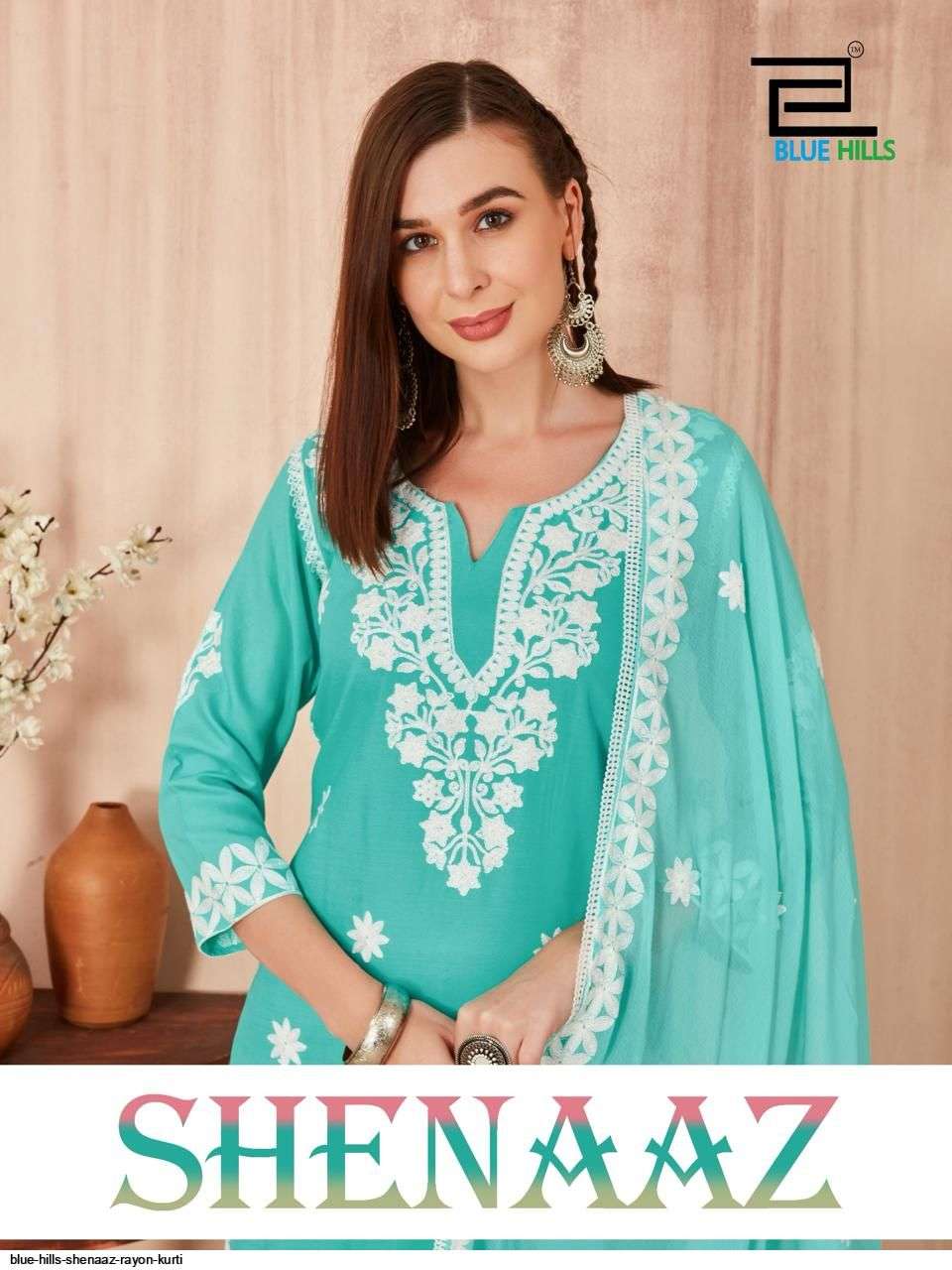 BLUE HILLS SHENAAZ FANCY SALWAR KAMEEZ