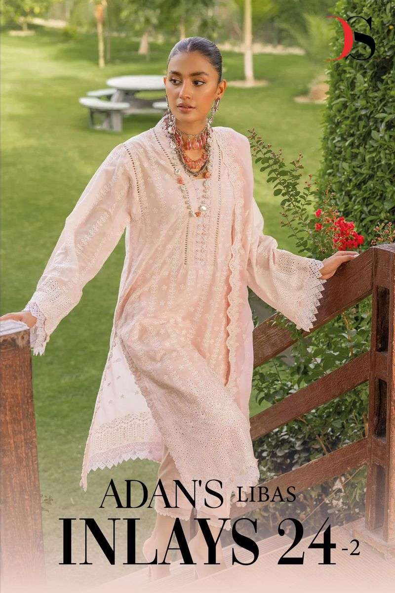 Deepsy Adans Libas Inlays 24 Vol 2 Embroidery Pakistani Suits