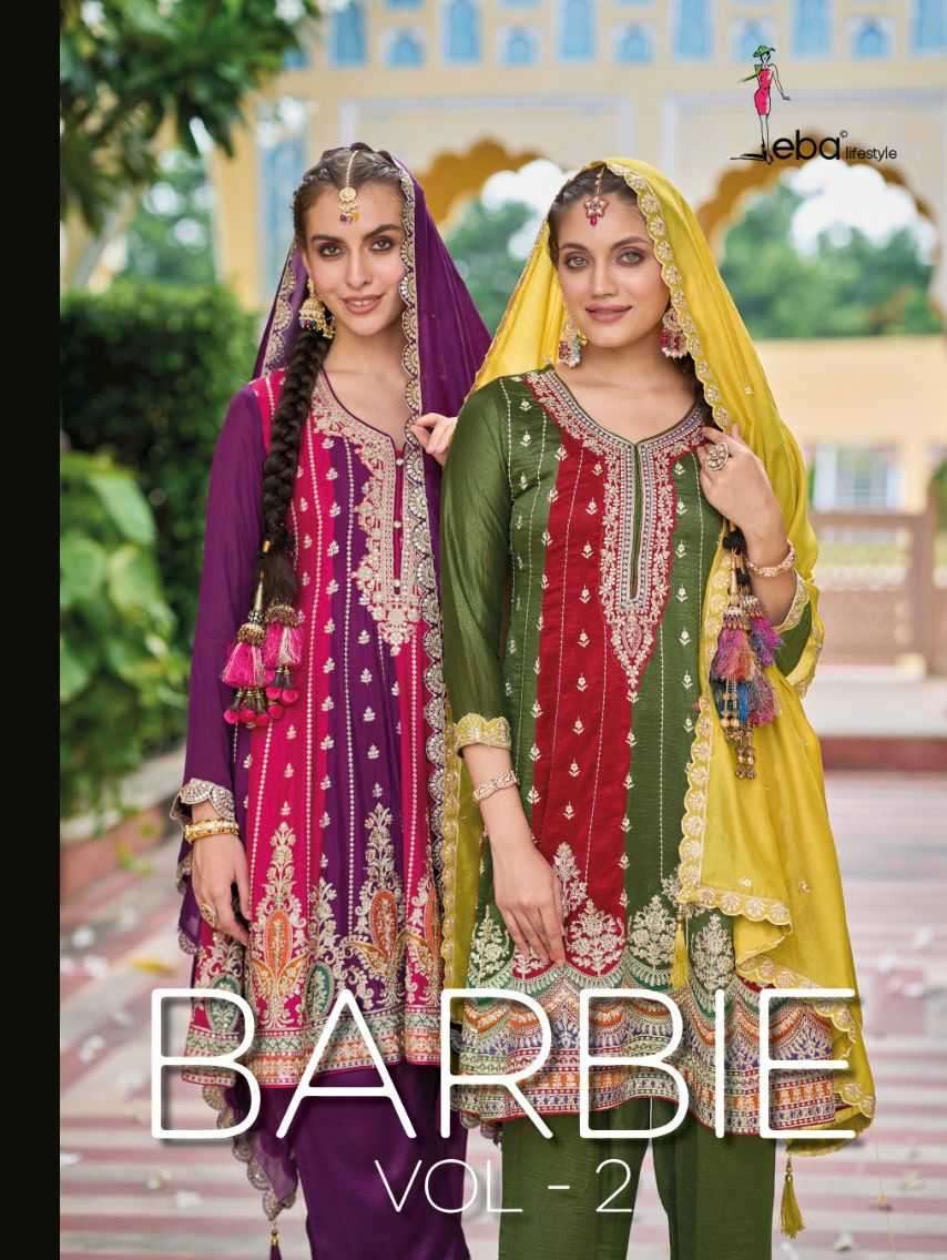 Eba Barbie Vol 2 Premium Silk Ready Made Collection