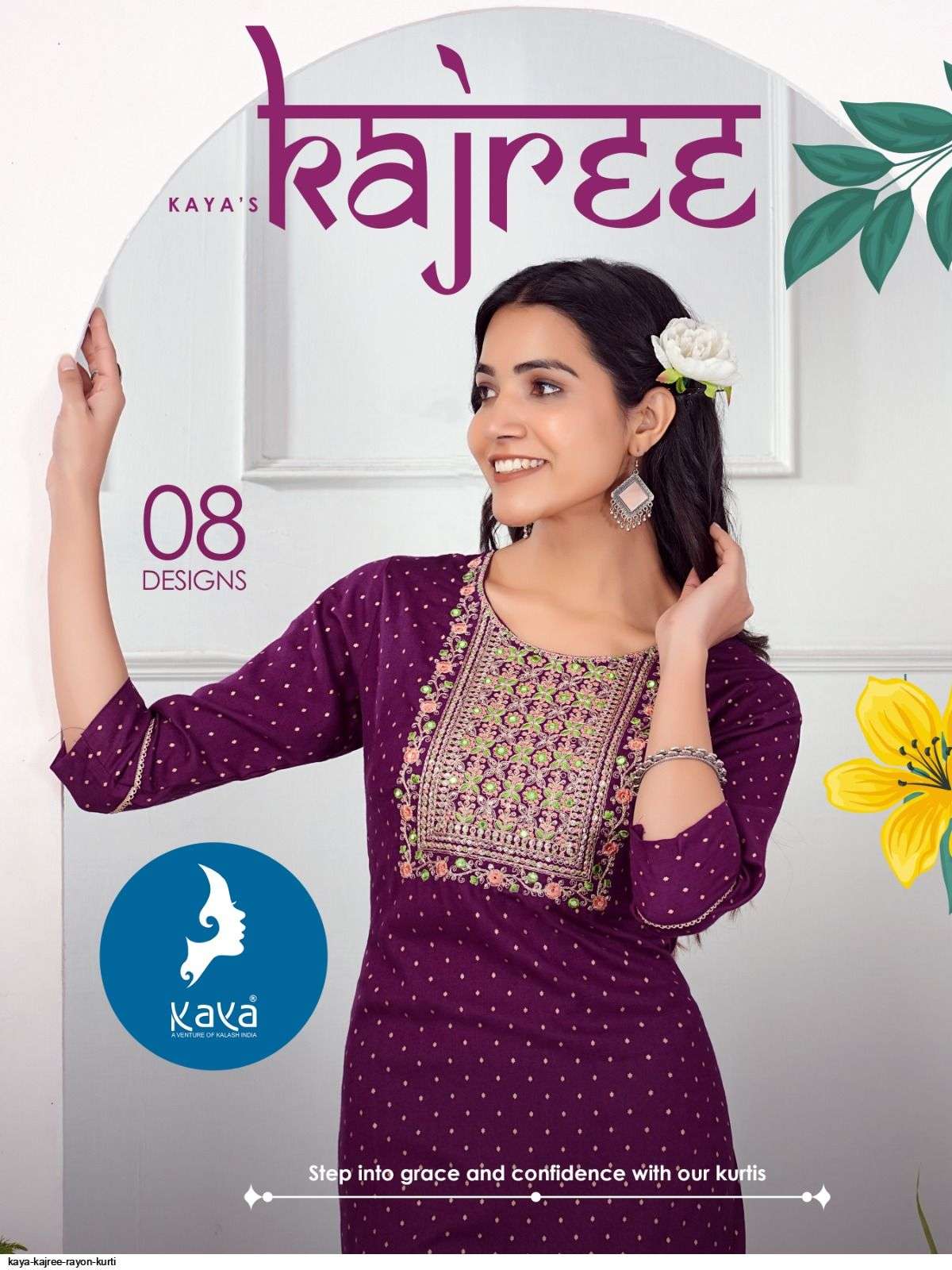 KAYA KAJREE RAYON KURTI