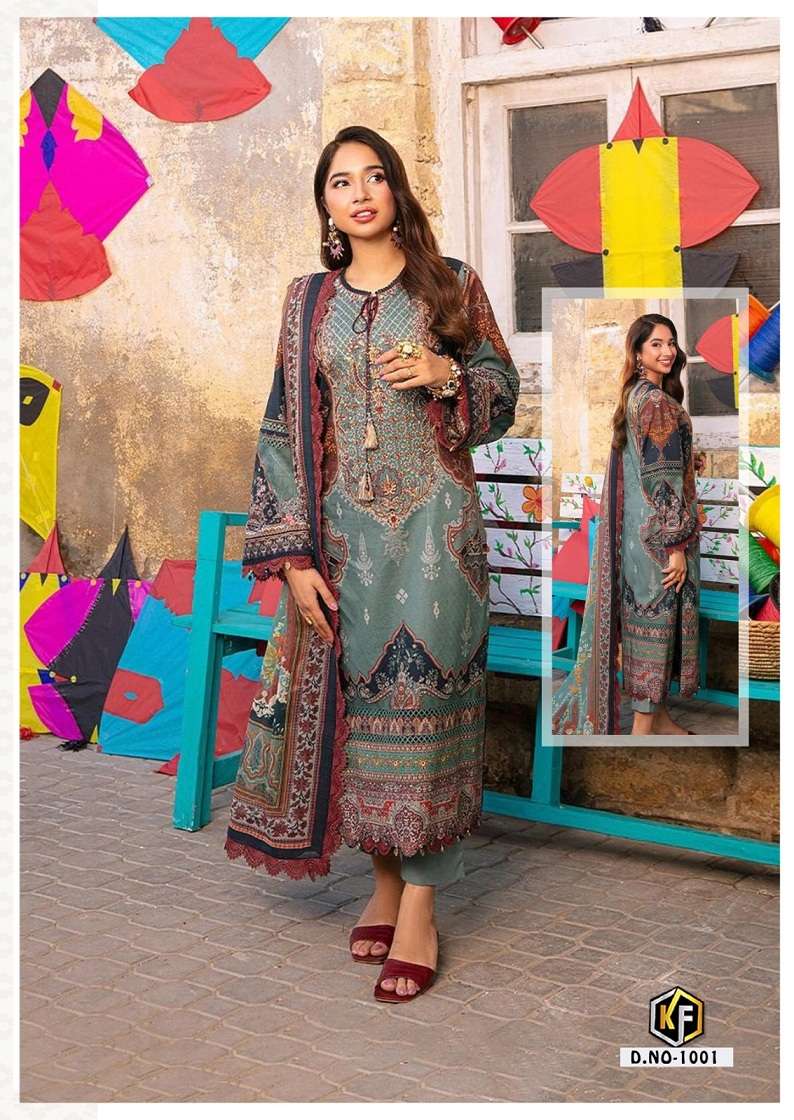 Keval Asim Jofa Luxury Digital Print Cotton Dress Material