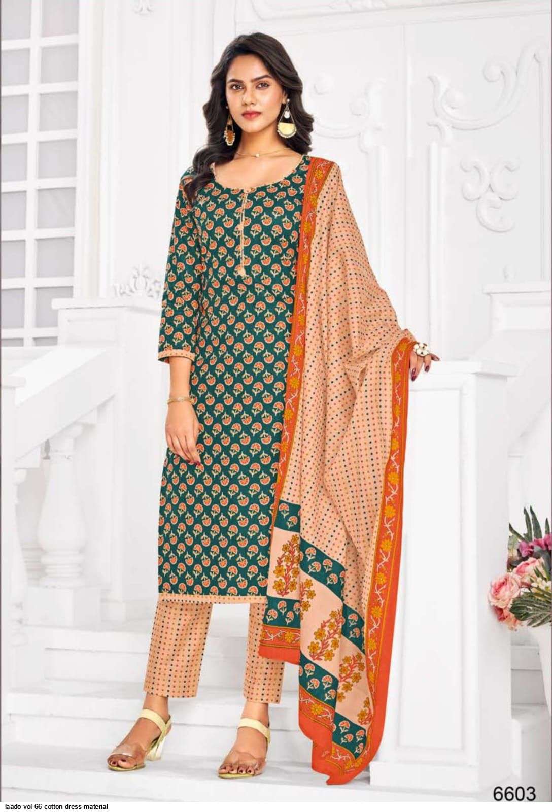 LAADO VOL 66 COTTON DRESS MATERIAL