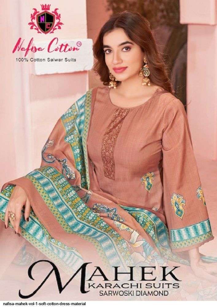 NAFISA MAHEK VOL 1 SOFT COTTON DRESS MATERIAL