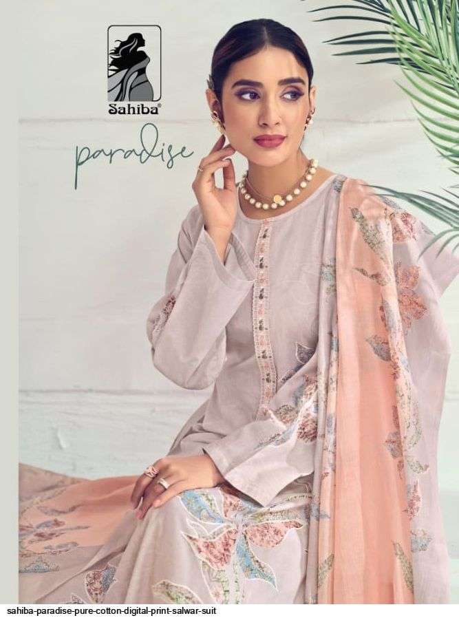 SAHIBA PARADISE PURE COTTON DIGITAL PRINT SALWAR SUIT