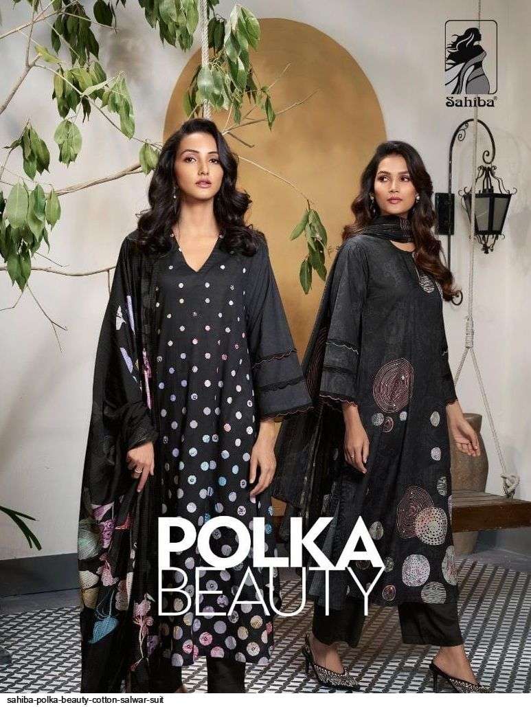 SAHIBA POLKA BEAUTY COTTON SALWAR SUIT