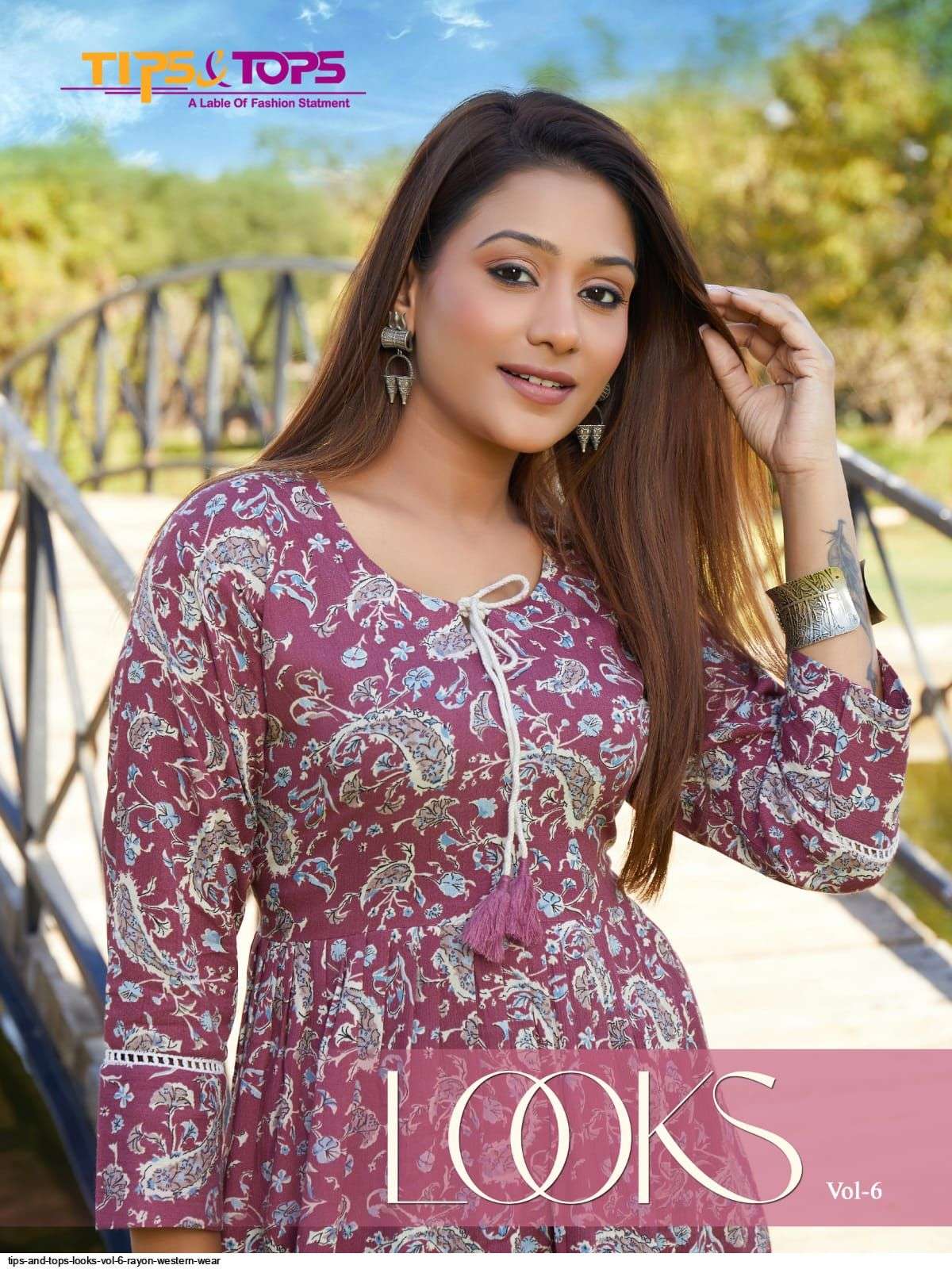 TIPS AND TOPS LOOKS VOL 6 RAYON WESTERN WEAR