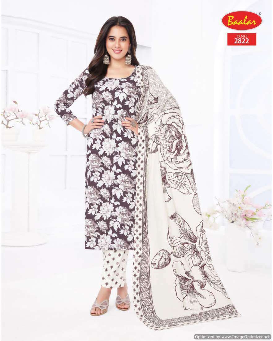 BAALAR ZAARA VOL 28 COTTON WITH PRINTED SUMMER SPECIAL DRESS MATERIAL COLLECTION AT BEST RATE