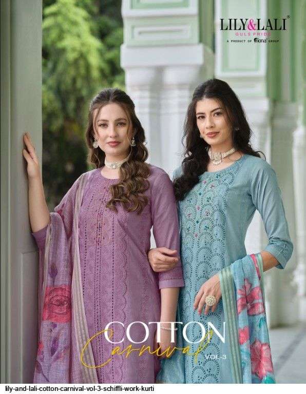 Lily and Lali Cotton Carnival Vol 3 Readymade Cotton Dress