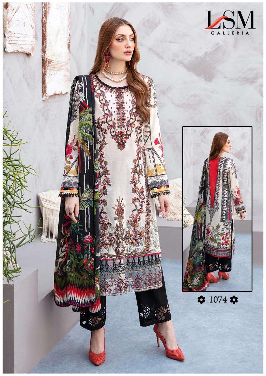 Lsm Parian Dream Vol 8 Heavy Luxury Lawn Collection