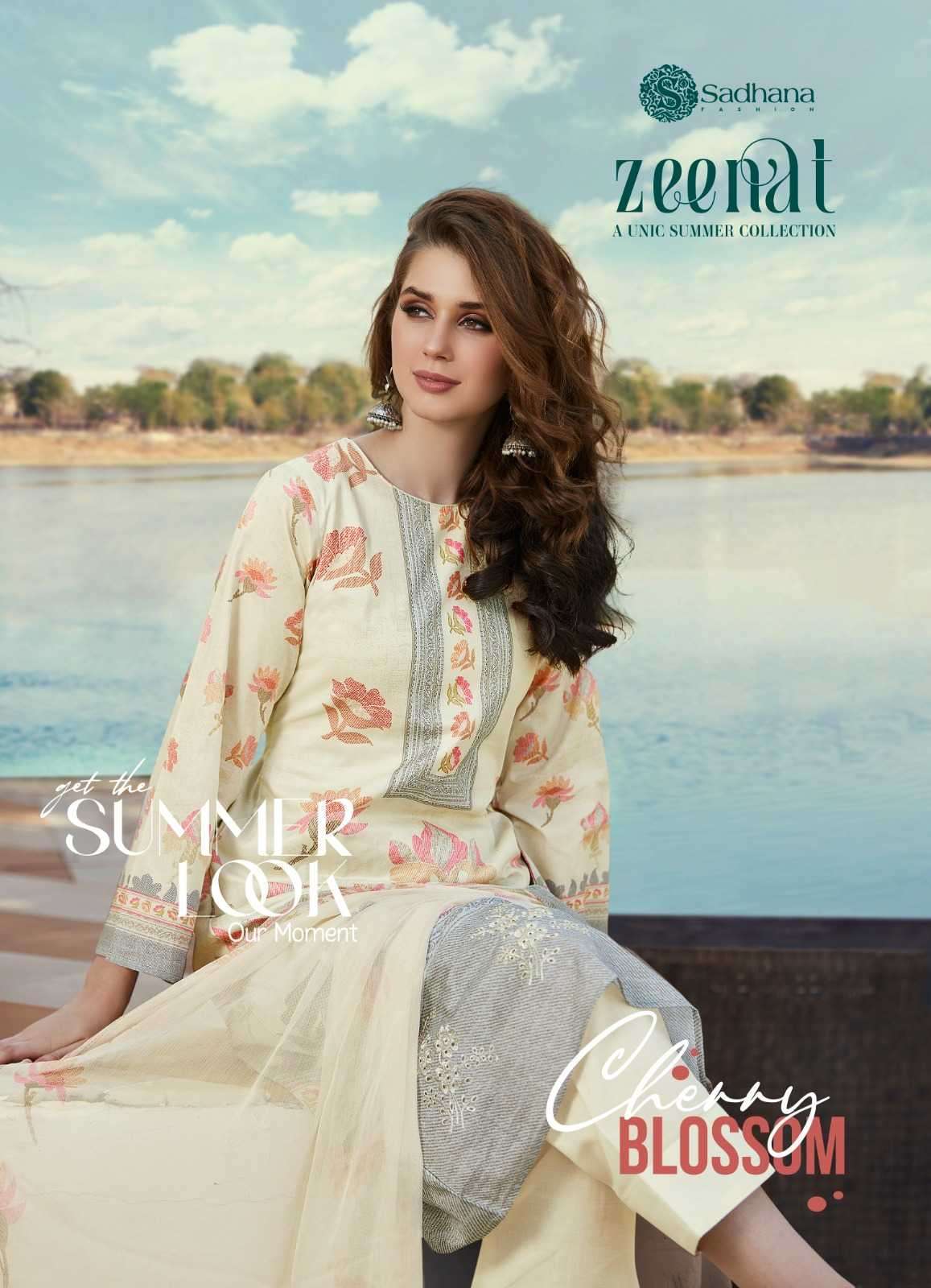 Sadhana Fashion Zeenat Pure Lawn Cotton Suit