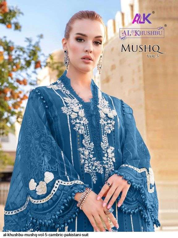 Al Khushbu Mushq Vol 5 Embroidered Pakistani Suits