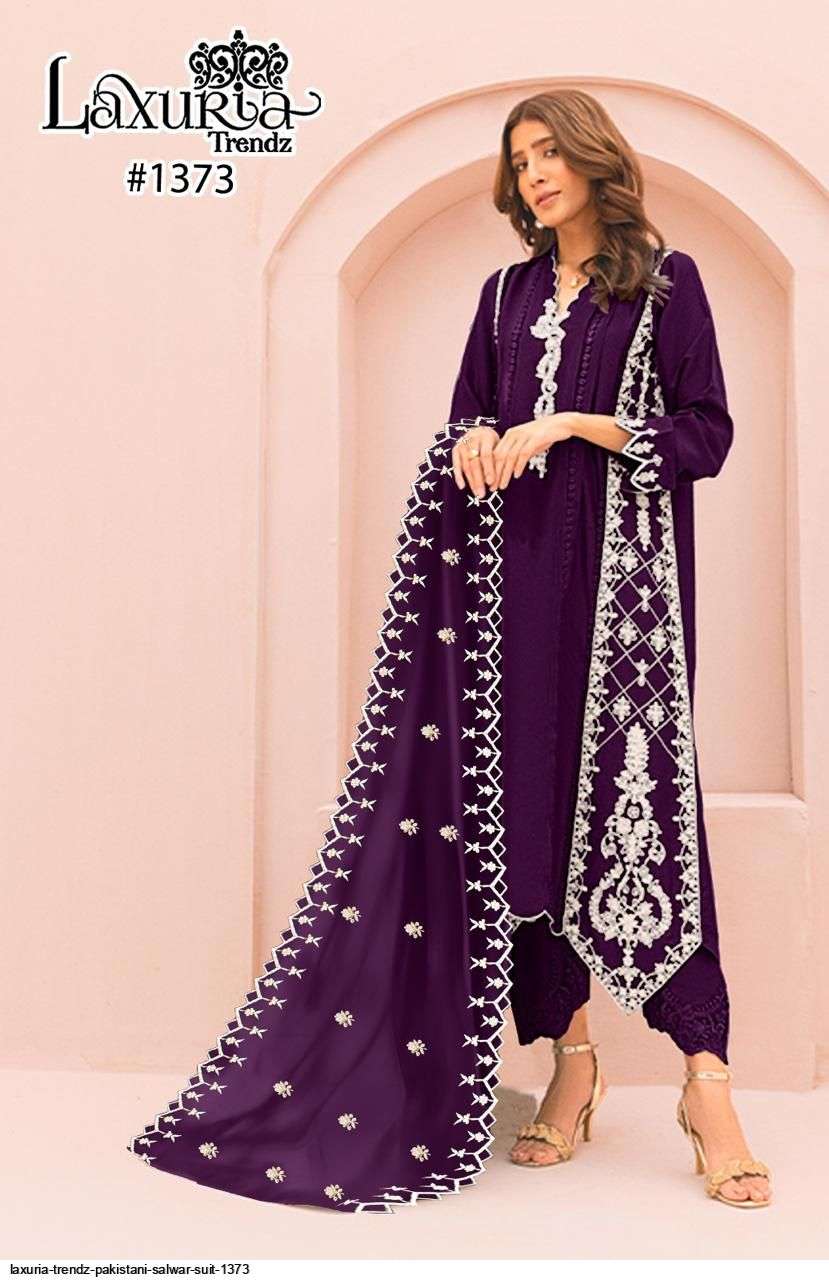 LAXURIA TRENDZ PAKISTANI SALWAR SUIT 1373