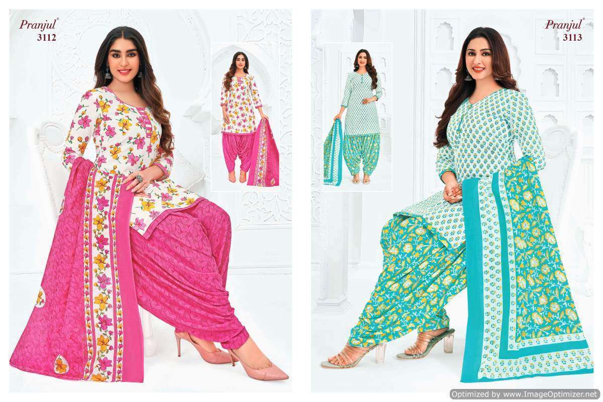 PRANJUL PRIYANSHI VOL 31 PURE COTTON READYMADE SET WHOLESALE