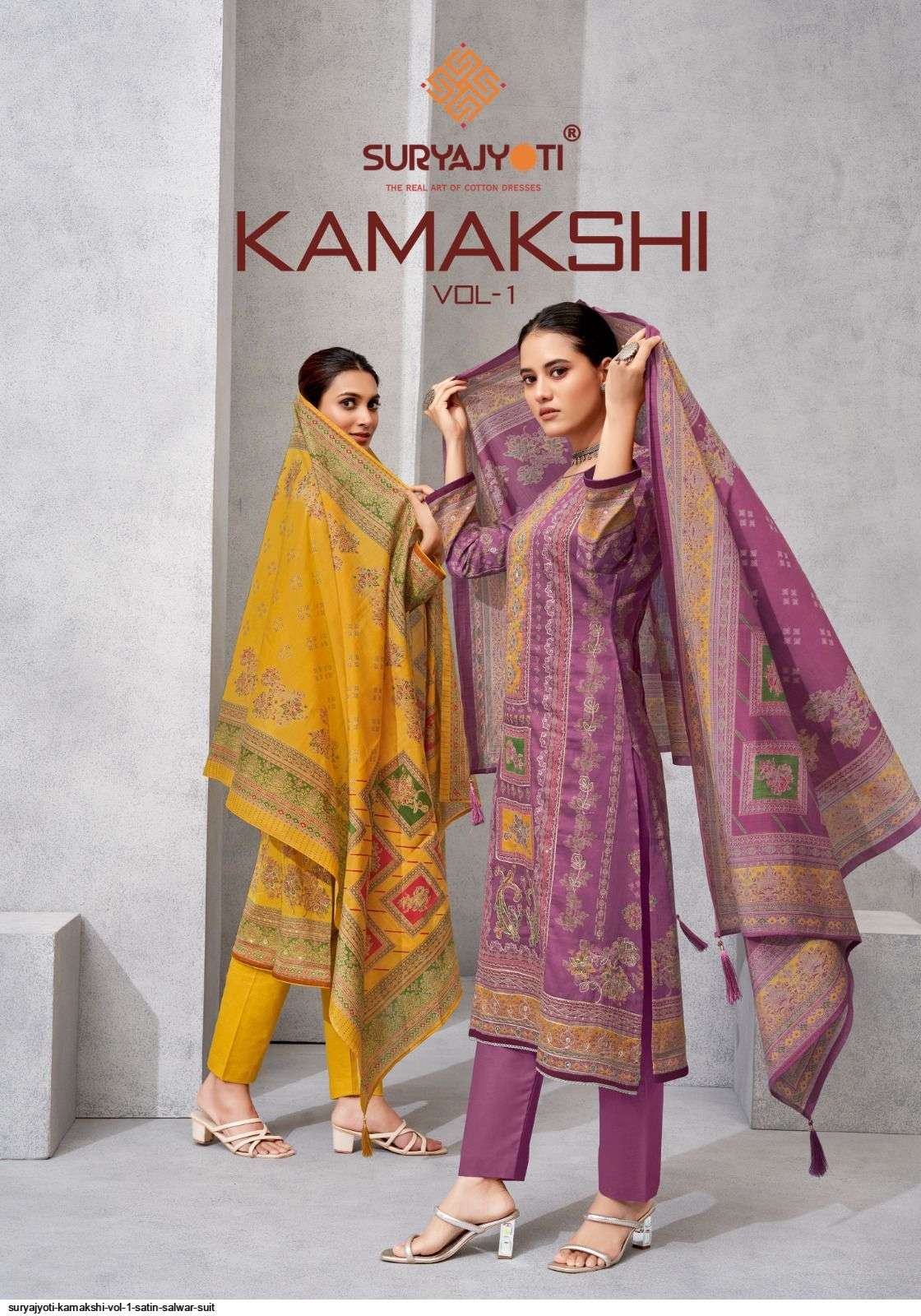 SURYAJYOTI KAMAKSHI VOL 1 SATIN SALWAR SUIT