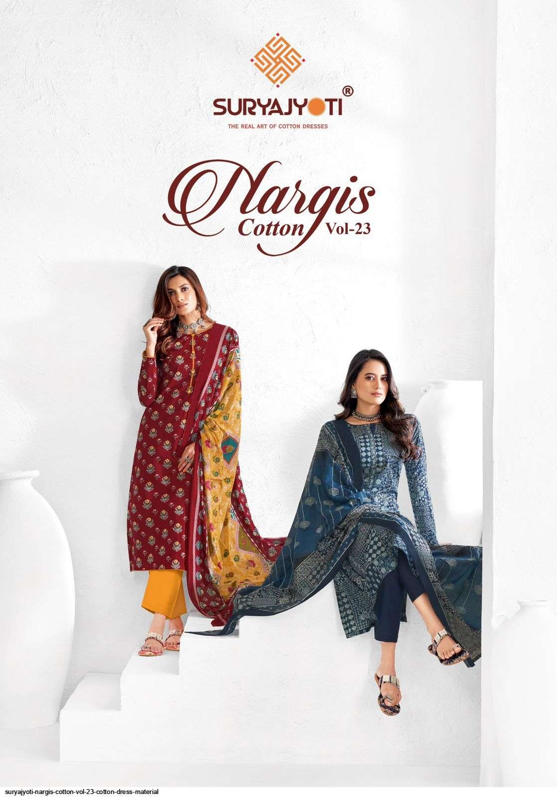 SURYAJYOTI NARGIS COTTON VOL 23 COTTON DRESS MATERIAL