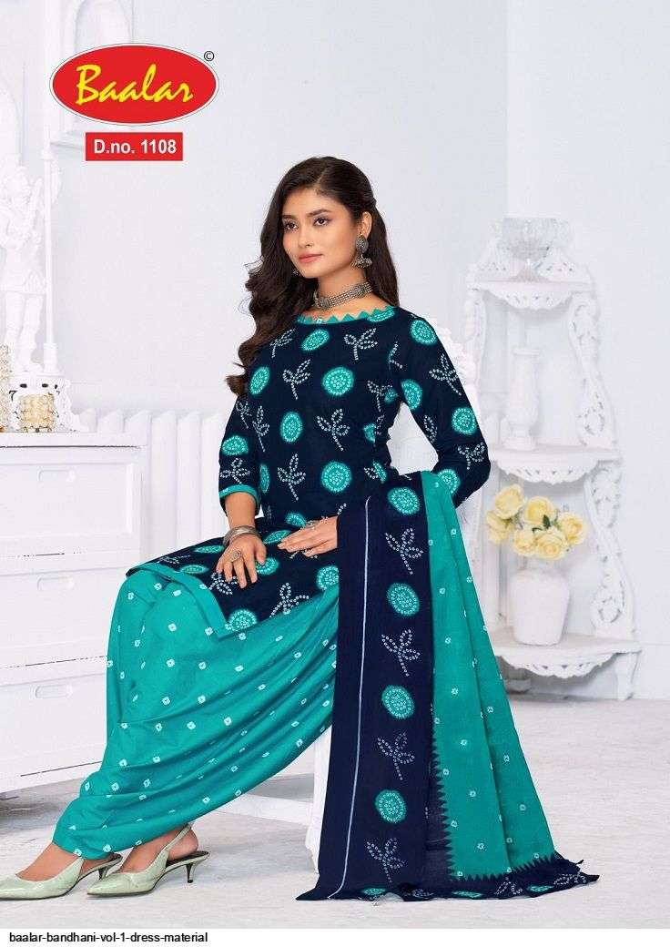 BAALAR BANDHANI VOL 1 DRESS MATERIAL