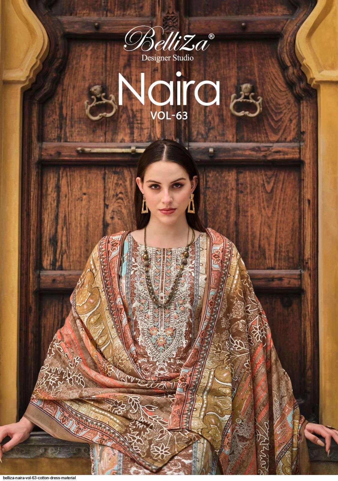 Belliza Naira Vol 63 Cotton Printed Dress Material Collection