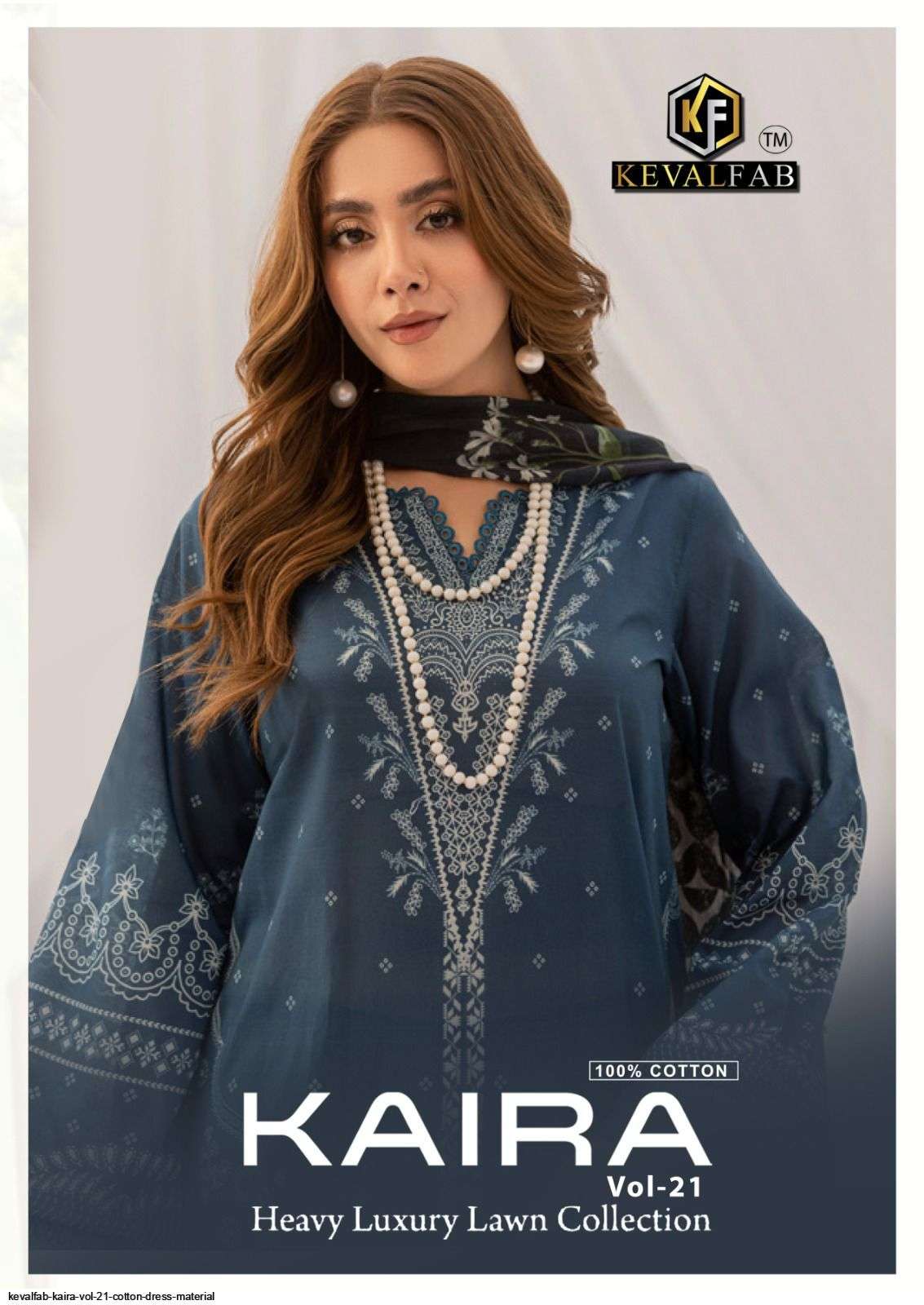 KEVALFAB KAIRA VOL 21 COTTON DRESS MATERIAL