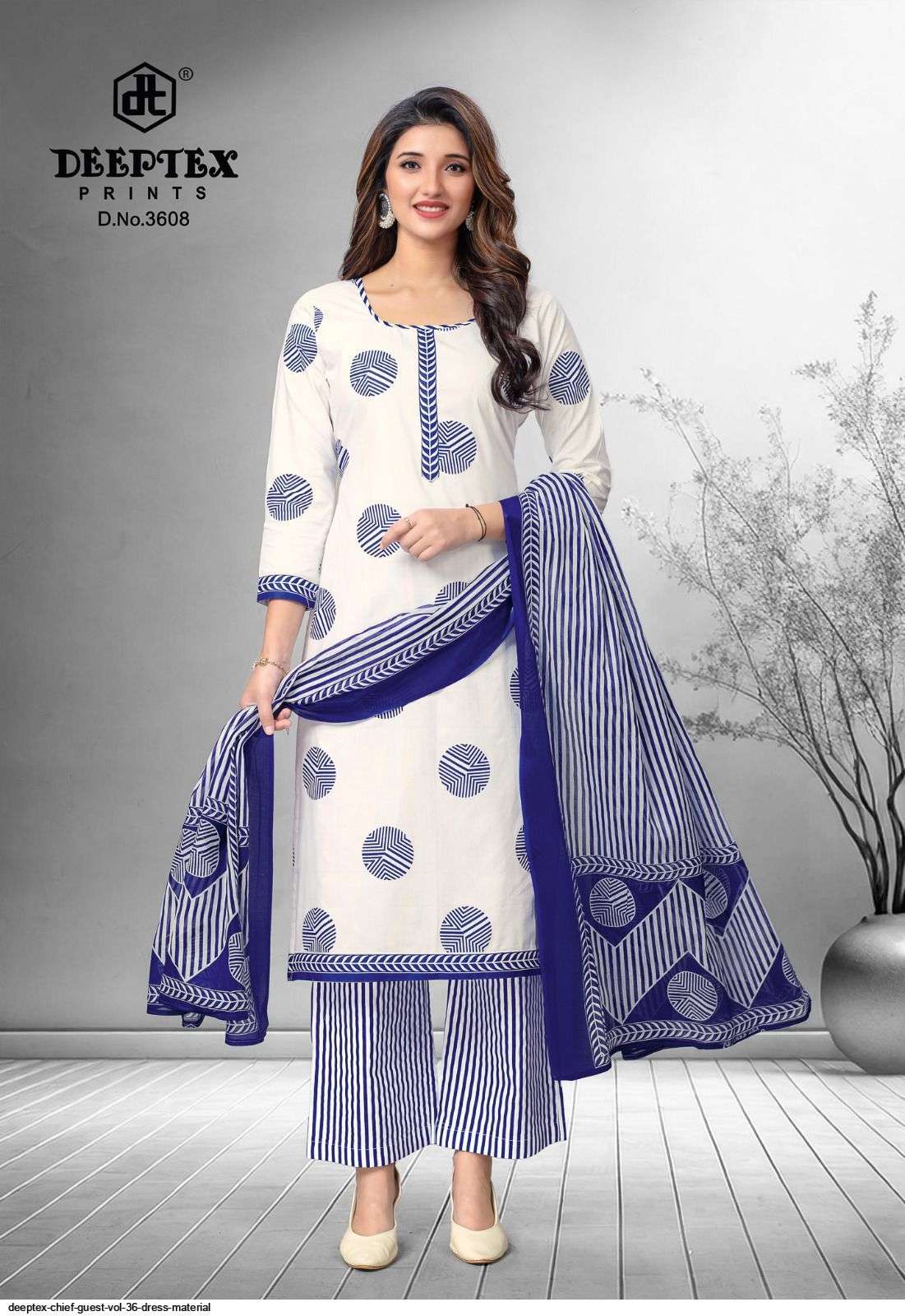 DEEPTEX CHIEF GUEST VOL 36 DRESS MATERIAL