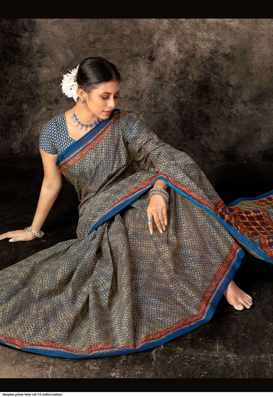 DEEPTEX PRIME TIME VOL 14 COTTON SAREES