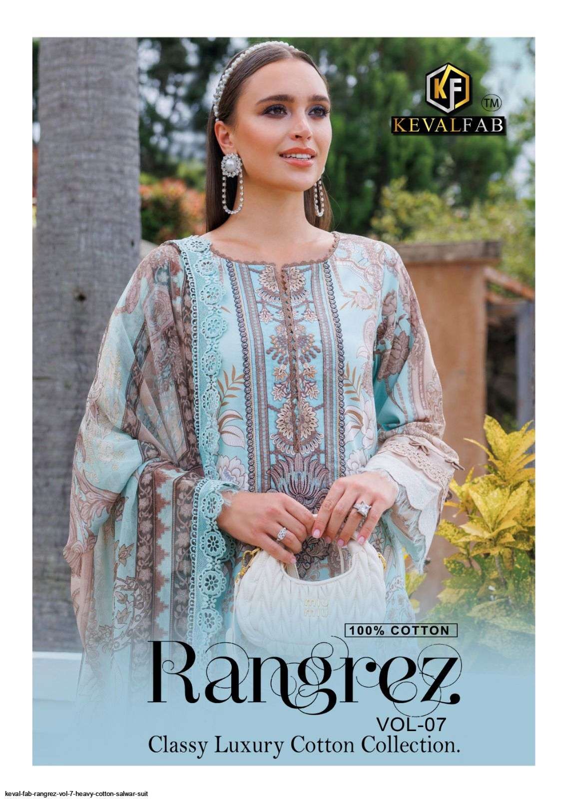 KEVAL FAB RANGREZ VOL 7 HEAVY COTTON SALWAR SUIT