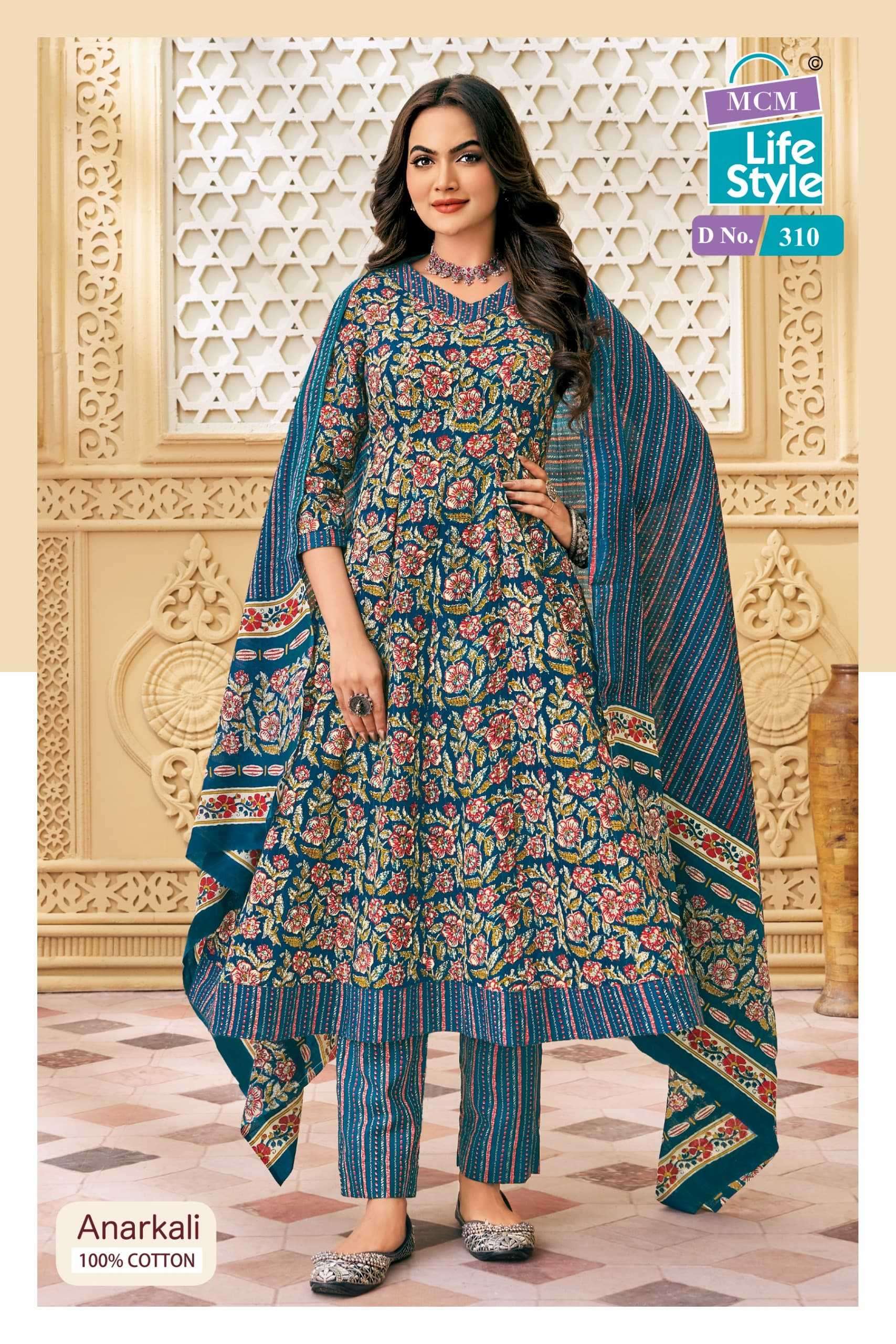 MCM Lifestyle Anarkali Vol-3 Cotton Readymade Suit Wholesale