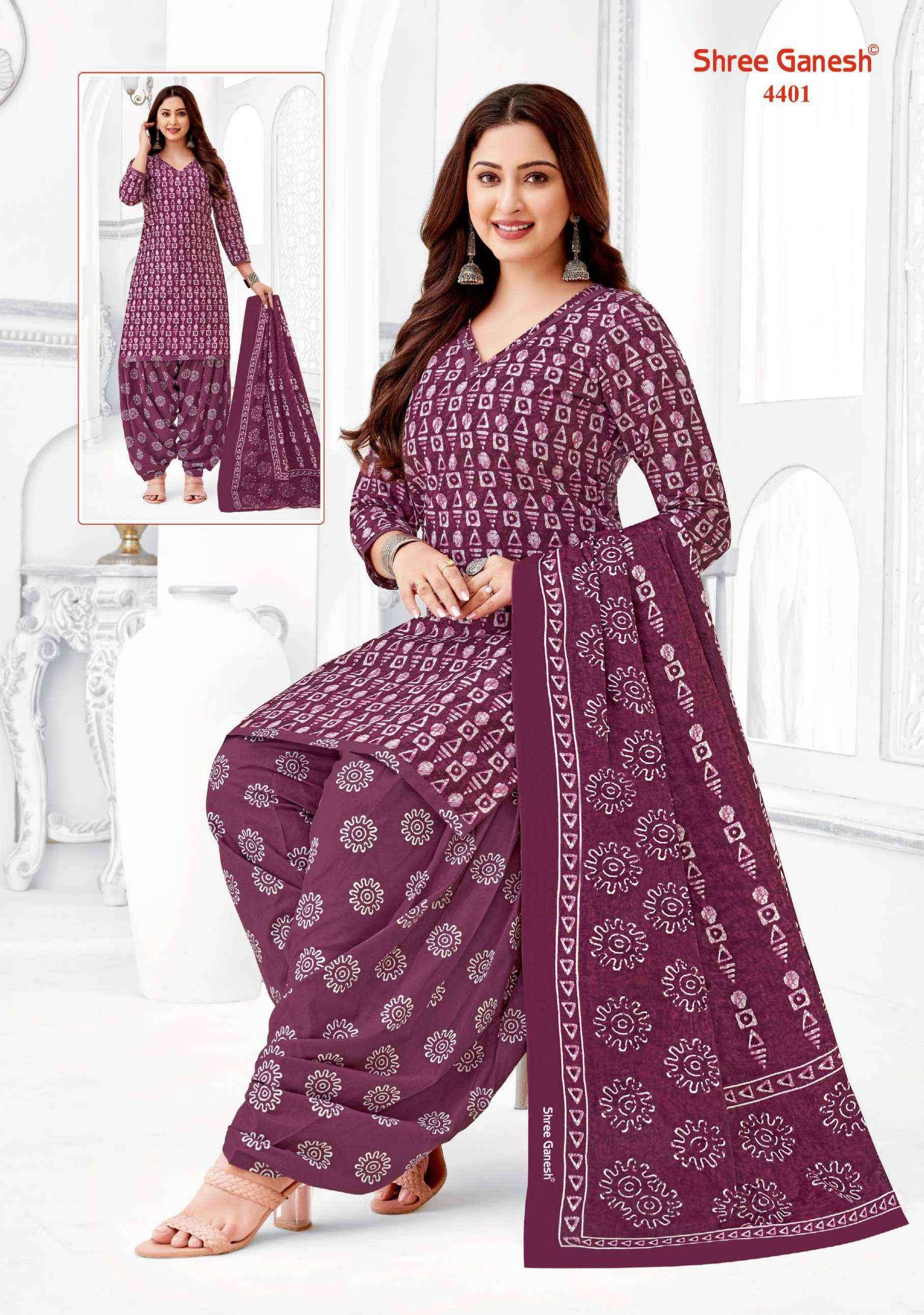 Shree Ganesh Hansika Vol-24 Cotton Dress Material Wholesale