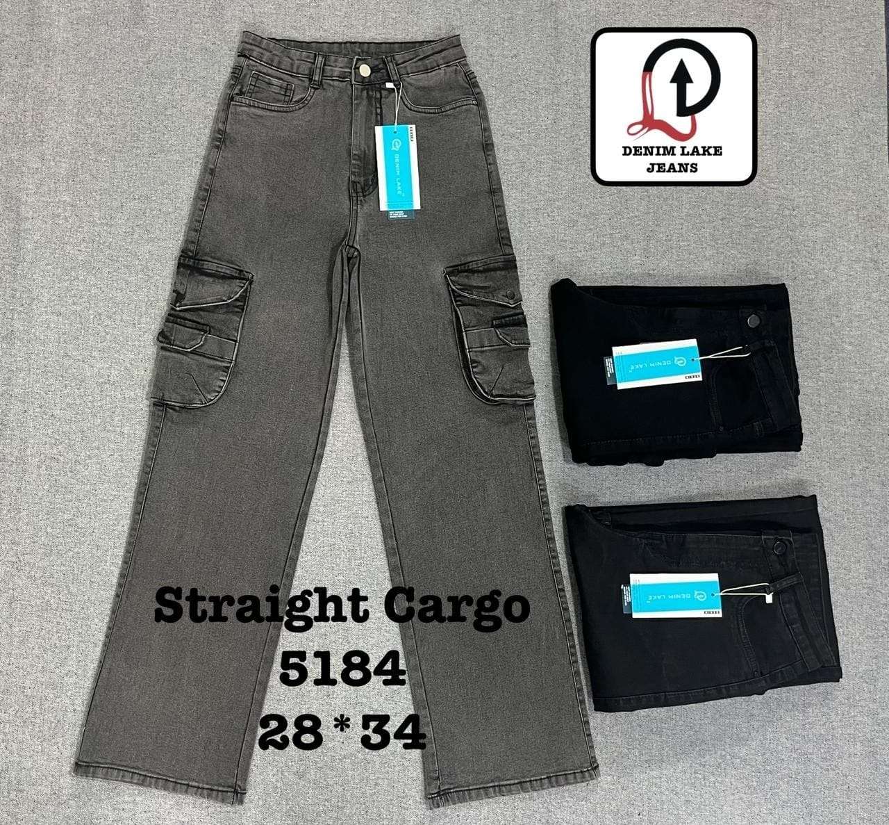 Buy Denim Lake D.no.5184 Women Cargo Pants Online From Manufacturer Wholesale