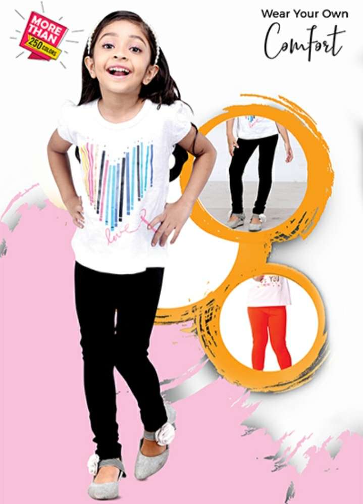 Wholesale MKS Impex Cotton Lycra Ankle Length Leggings For Women & Girls ( Baby Pink) with best liquidation deal | Excess2sell